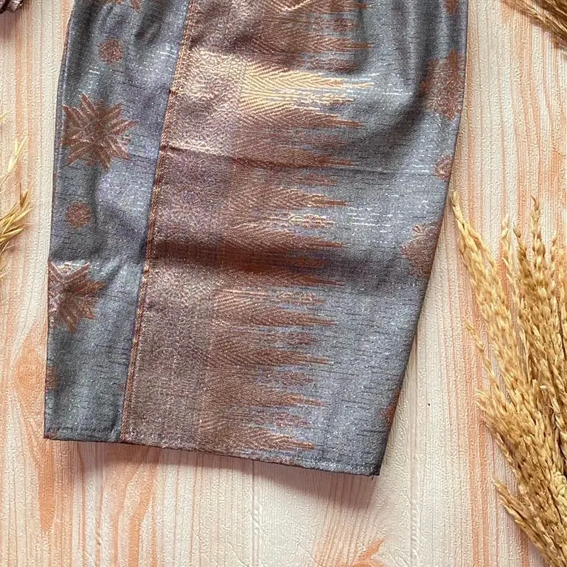 Kamen cewek + selendang semi songket 1