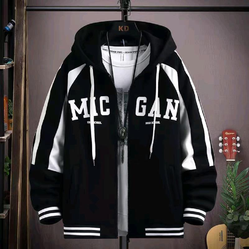  Áo khoác nỉ hoodie nam nữ phong cách đẹp thanh lịch freesize 40-70kg cao <1m7 Jacket Menswear 