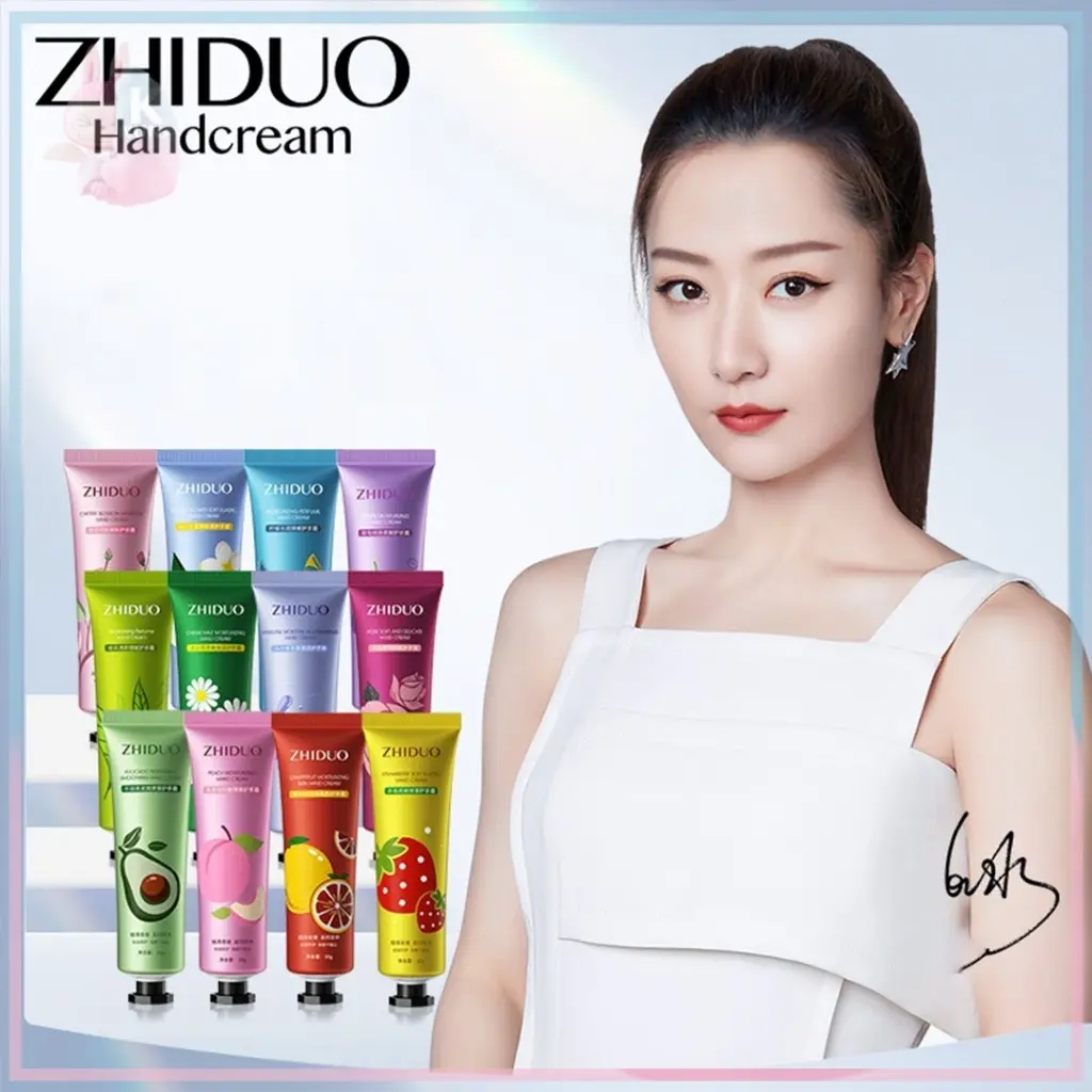 ZHIDUO Hand Cream Lotion Tangan Floral Fruity Pewangi Pelembab Krim Tangan - VP001