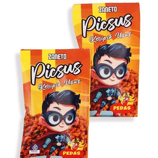 Snack Makaroni, Keripik Usus, Seblak Ceker Karakter Viral eceran 1000 isi 12pcs Original Pedas Halal MUI Cemilan 2