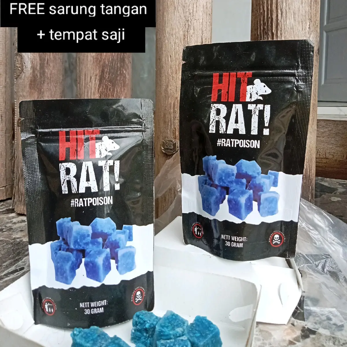 promo hemat 2 PCS HITRAT 30 gram belanja murah tikus tak masalah