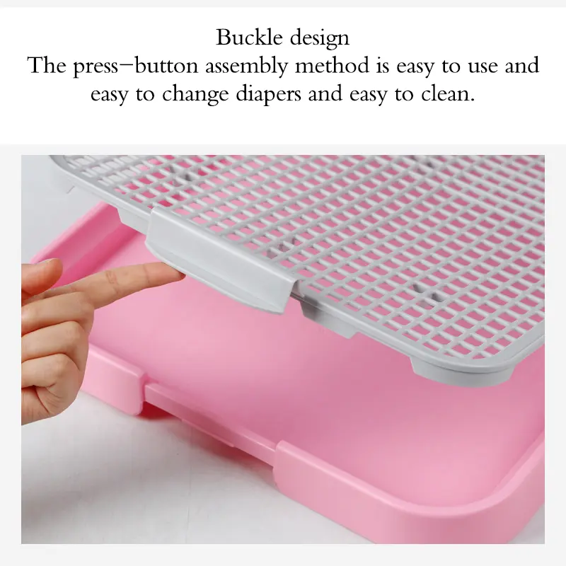 Tempat Pipis Toilet Anjing-Pet Pee Training Tray-Toilet Training Anjing 3