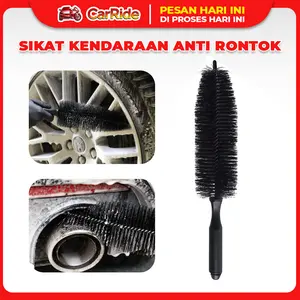 Sikat Ban Mobil Berkualitas Dengan Handle Penggantung Sikat Ban Anti Rontok Multifungsi Universal Sikat Ban Mobil