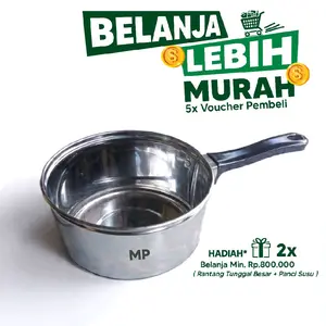 Panci Susu 16 cm Stainless Steel Kitchenware