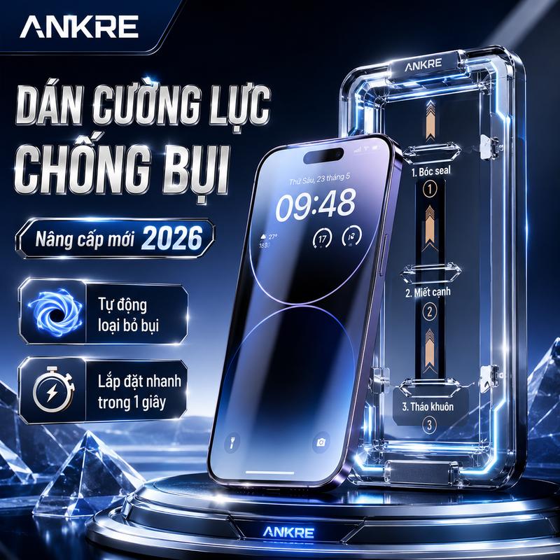 Bộ Loại Bỏ Bụi Tự Động, Kính Cường Lực HD Chống Nhìn Trộm Bao Phủ Toàn Bộ, Dành Cho iPhone 17, 16, 15, 14, 13, 12, 11, Pro Max, 16, 15 Plus, X, XR, XS Max, Không Bụi, Dễ Lắp Đặt, Bảo Vệ Màn Hình Riêng Tư, Phim Kí