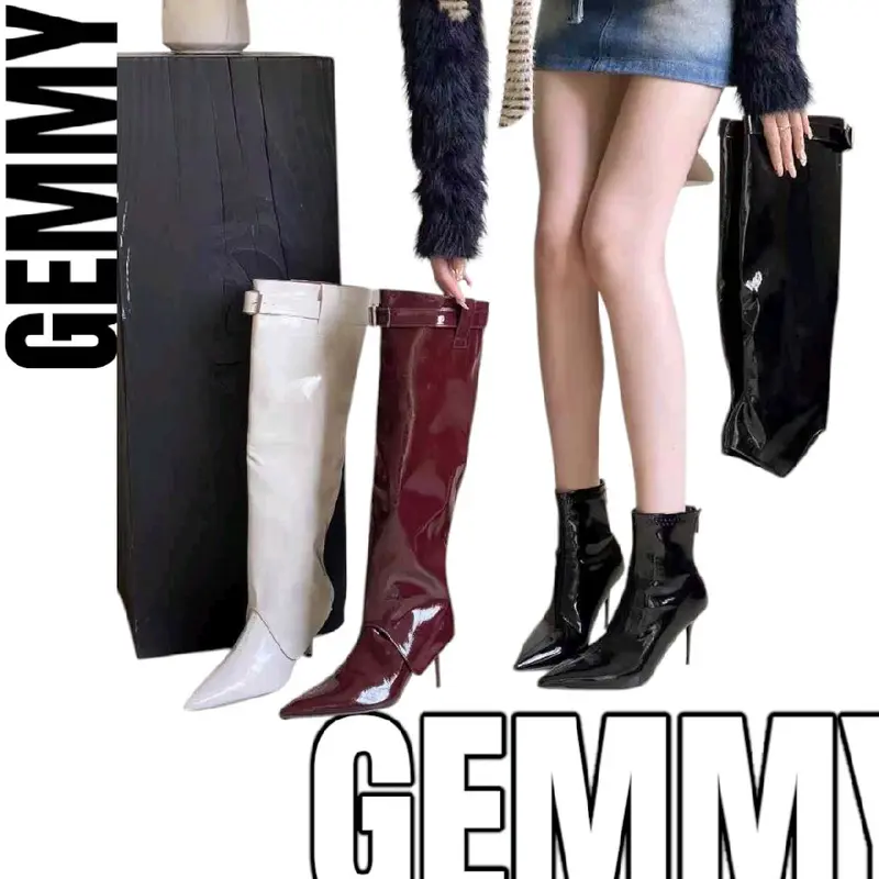 G011 (Bốt) Boots Nữ 2 Trong 1 Cao Cấp (Lắp thành Bốt Cổ Cao, tháo ra thành Bốt Cổ Thấp) 0