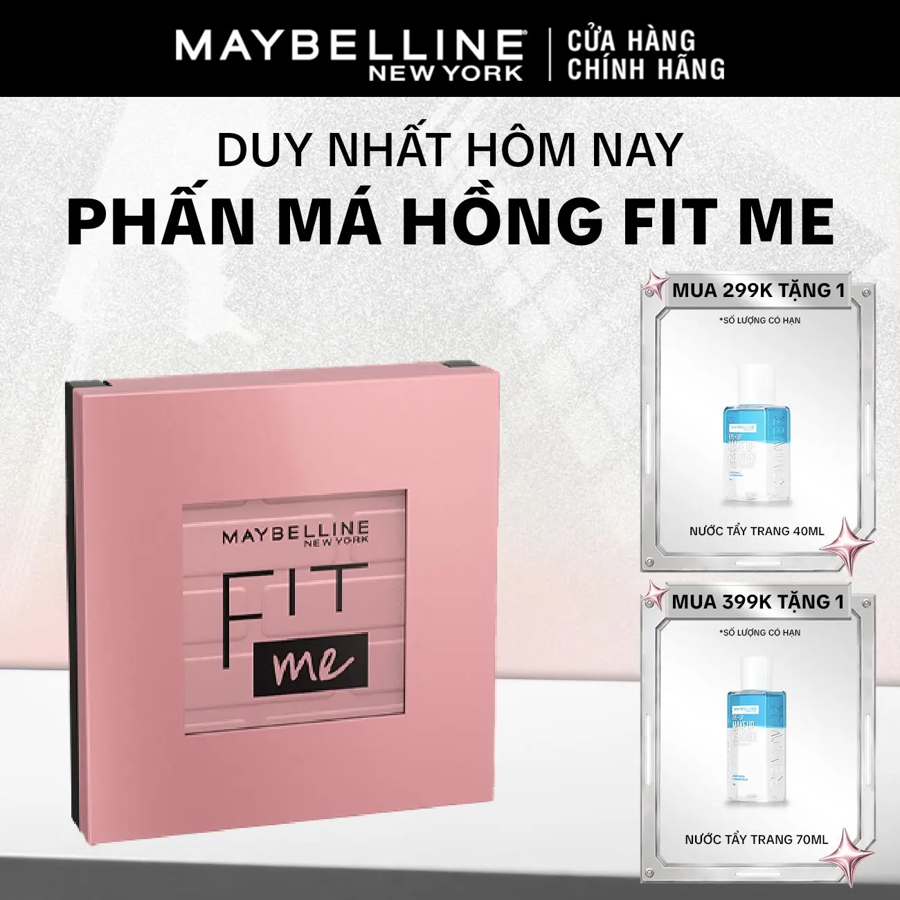 Phấn má hồng mịn lì chuẩn màu Maybelline Fit Me Mono Blush 4.5g