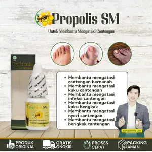 Propolis SM Untuk Membantu Atasi Cantengan Jempol Kaki Bengkak Bernanah Isi 6 ml Perawatan Foot Bau