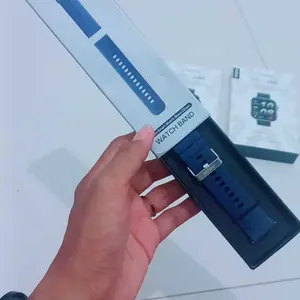 【Tali Jam Tangan】Huafit 22mm Liquid Silicone Smart Watch Strap, tali elastis tinggi, warna Hitam/Merah Muda/Biru/Hijau/Abu-abu, cocok untuk GTS/S10/S8/METRO2/GTRmin/GTS ULTRA/GTR ULTRA/PRIME3/GT5 PRO