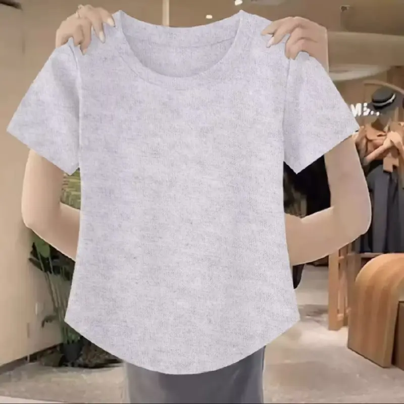 Kaos Oblong Wanita/Bahan Spandek Distro Printing Premium/Lengan Pendek/Atasan/Baju Kasual/T-shirt 7