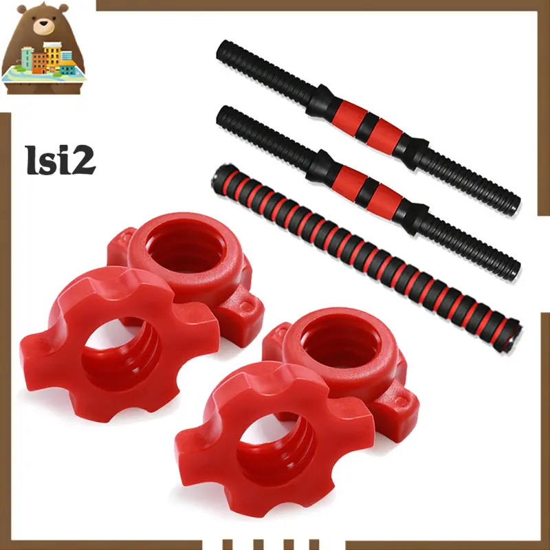 2pcs Pengunci Barbel Pengunci Barbell Collar Barbells Dumbbell Lock 0