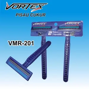 Pisau Cukur Kumis Jenggot 2 Mata Gagang Tajam - Termurah - Pencukur, Razor