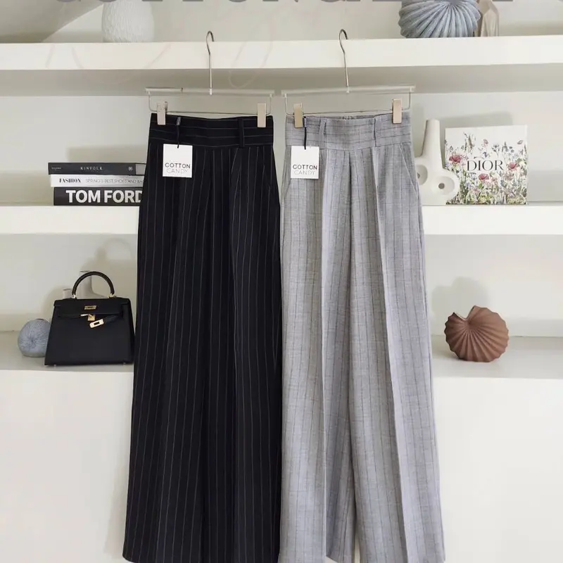 Celana Kulot Panjang Anna Premium Cotton Candy Import Bangkok - Kulot Wanita 5