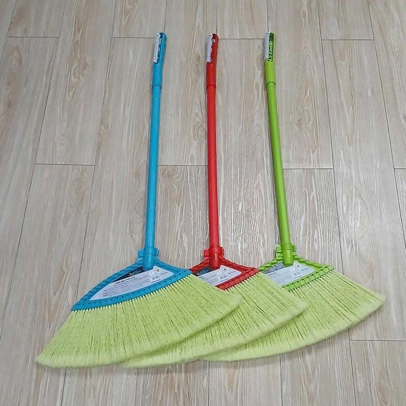  Chổi nhựa quét nhà siêu sạch Kleex K47 mẫu khóa phiên bản cải tiến - hàng xuất khẩu cán nhựa dài lông cước mềm tán rộng quét nhanh lông không rụng - Gia dụng sỉ lẻ Khánh An 