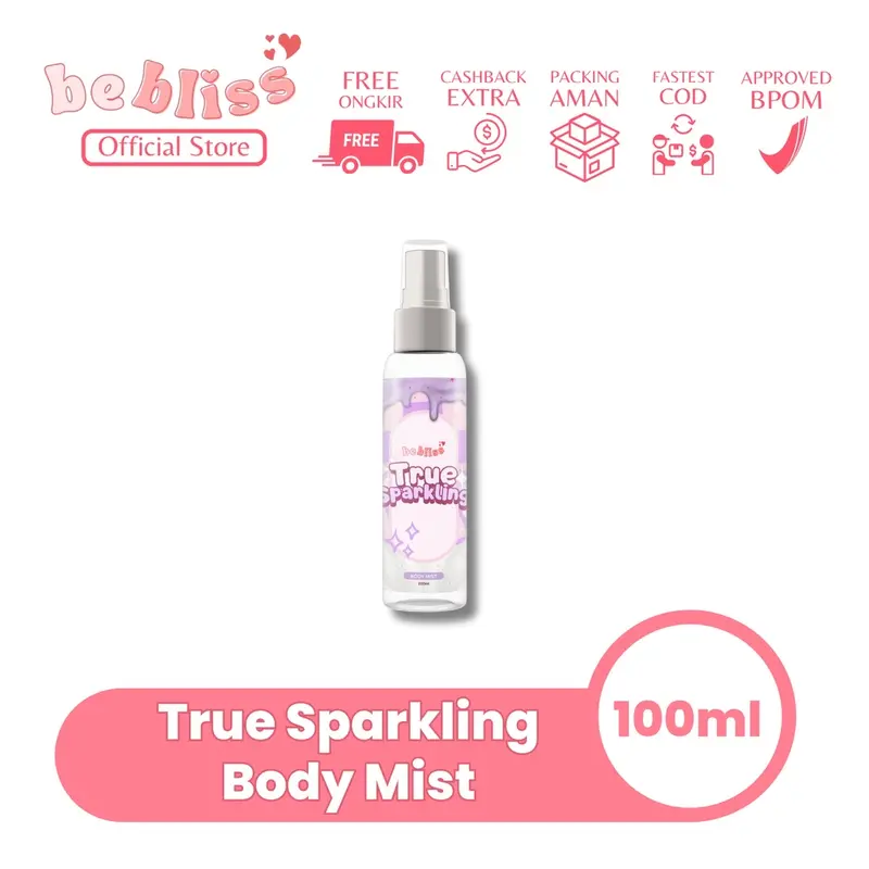BEBLISS Bundling BodyMist Parfume 400ml Spray Get 4pcs Perfume Tubuh Wangi Tahan Lama BPOM 6