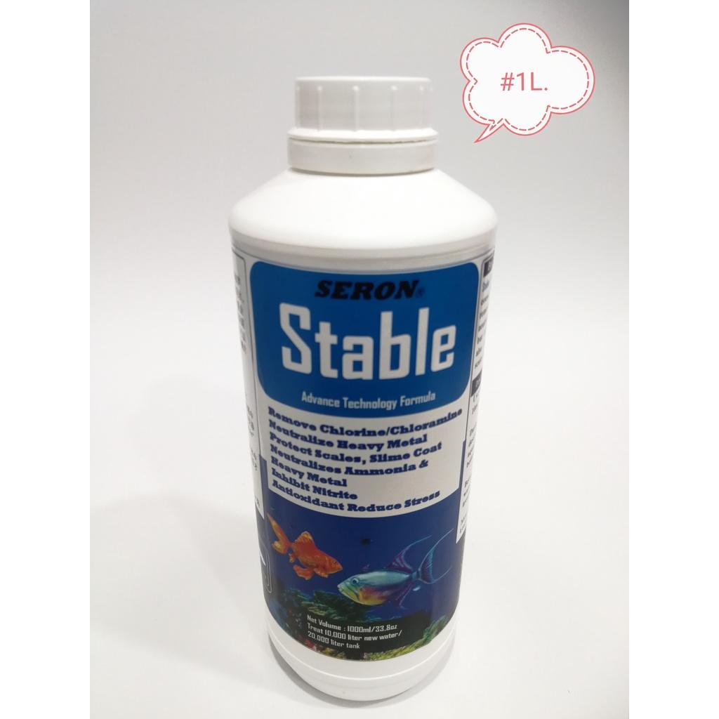 Seron Stable 1Litre Anti Chlorine Aquarium Fish Ikan Akuarium