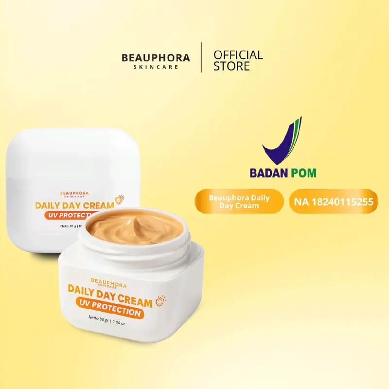 [PAKET BUNDLING] BEAUPHORA - Day Cream 30gr & Night Cream 30gr untuk Kulit Cerah 7 Hari, Anti-Aging, Melembapkan, BPOM NA18240115255 7