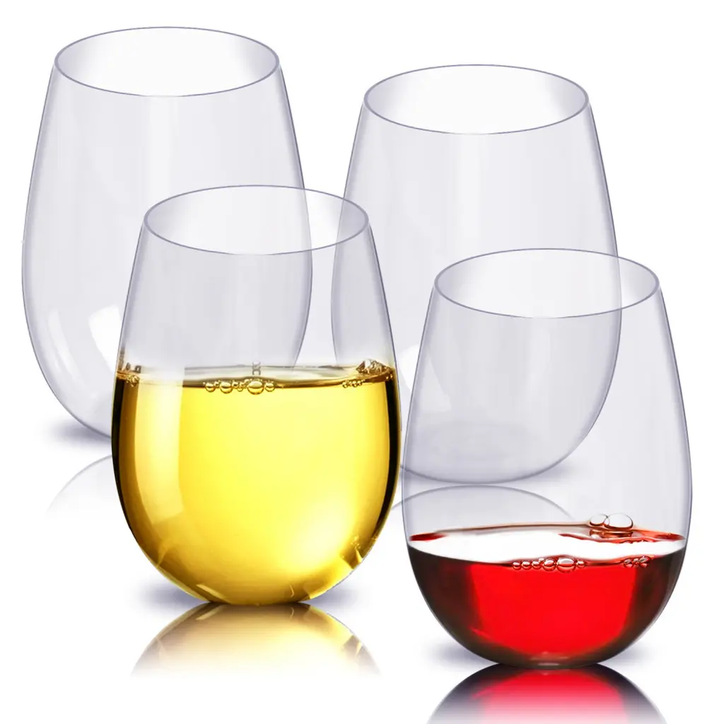 Iknoong Wine Cup Large Capacity Food Grade Anti-deform Whiskey Glass Drop-resistant for Dining Room