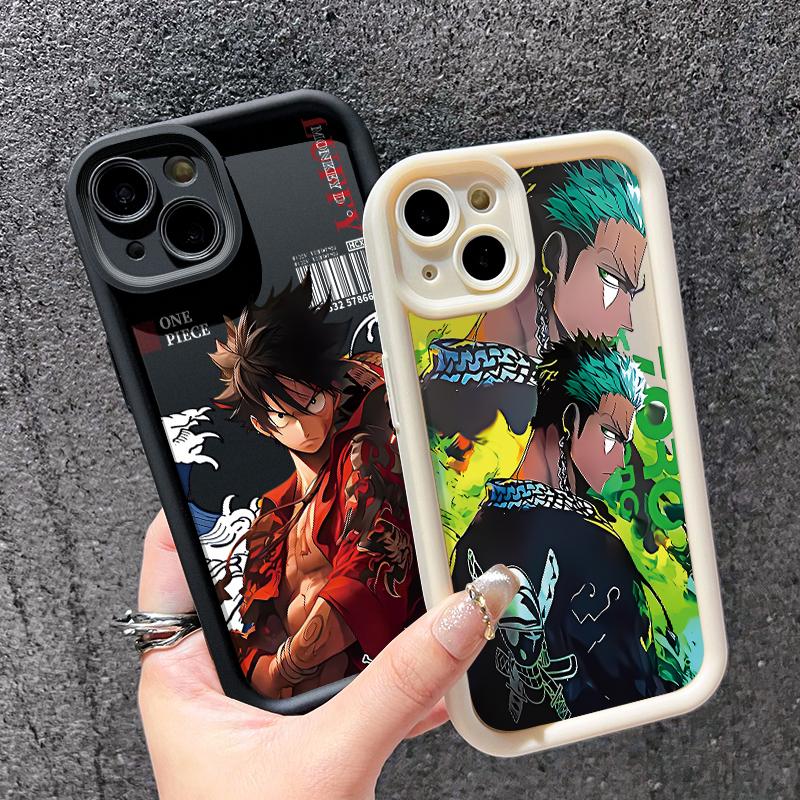 Casing Hp Untuk OPPO A5 2020 OPPO A9 2020 Case HP pola Luffy Roronoa Zoro Cesing Casing sederhana Kesing Silikon lunak Kasing baru Softcase 3