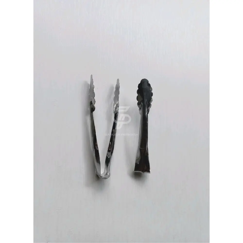 Capit Makanan Model Gigi Daun Stainless / Japitan Makanan / Capitan Gorengan Stainless Steel Kitchenware