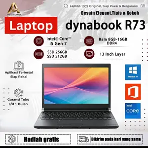 LAPTOP R73 dan B65 intel core i5 Gen 7 RAM 8GB/16GB SSD 256GB/512GB  Layar 13-15 inci Windows 11 Pro Mulus Berkualitas Bergaransi Murah untuk Pelajar Sekolah