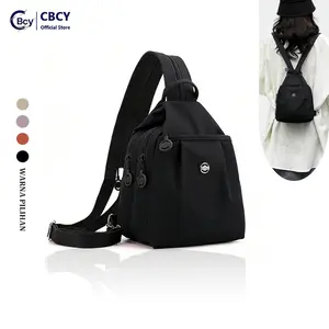 CBCY Tas Wanita 3 in 1 Fashion Tas Ransel Selempang Anti Air Sederhana Praktis untuk Kantor Liburan Model Terbaru