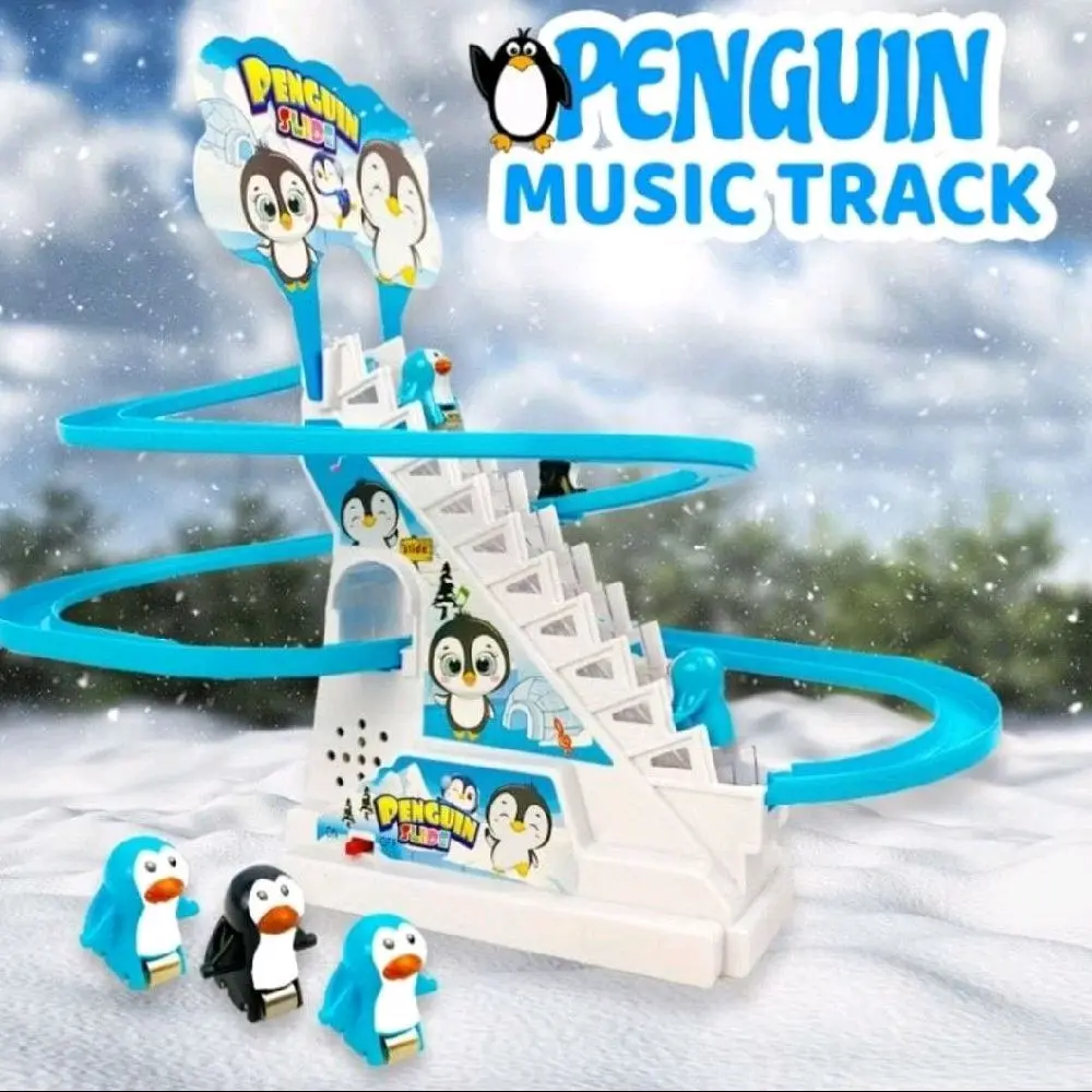 MAINAN MUSIK/MAINAN PINGUIN SELUNCUR/MAINAN ANAK ANAK TOYS