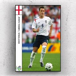 Frank LAMPARD Steven GERRARD John TERRY - Original England Footballer Trading Cards - Topps - World Cup - Soccer Football Fan Gift OS01 - UK