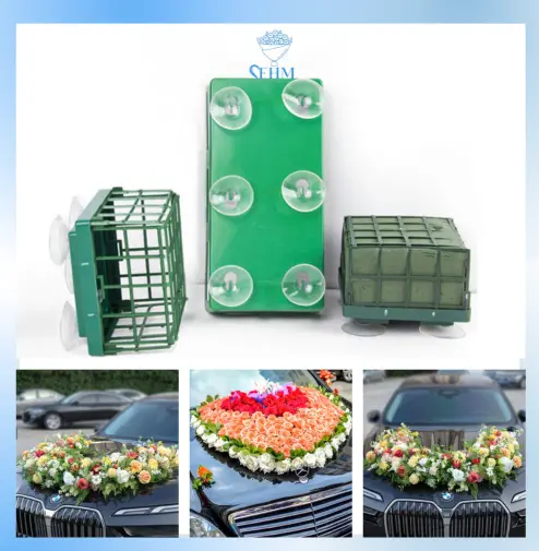 MGM Floral traypad Tatakan Bunga untuk Wedding car dekorasi Aksesoris bunga Kb1002
