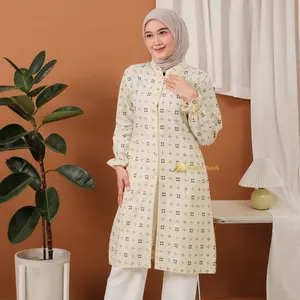 RAMABATIK - Batik Couple Terbaru Baju Batik Couple Modern Motif Ketupat