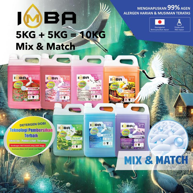(MIX & MATCH) SABUN DOBI LIQUID LAUNDRY IMBA DETERGENT HIGH QUALITY ...