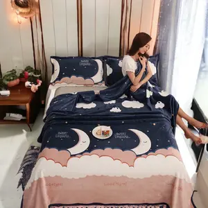 Selimut Bulu Halus Ukuran 140x200 Motif Dewasa Aestetic Asriyasashii Termurah Berkualitas Kado Kain