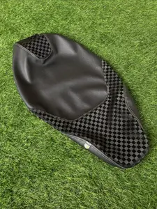 kulit jok segala motor - sarung jok catur amplas - kulit jok motif catur