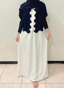 Product Review of Soraya Moeslim Cardi Azura Mix Inner Premium Dress mewah Wanita Dewasa Remaja Pesta Lebaran Cardigan Muslim waffle Santai Kardigan Outer Panjang Casual Kondangan Baju from b**e 0