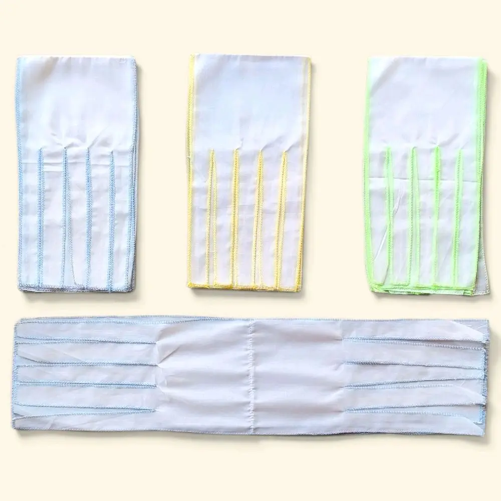 12PCS Gurita Tali Bayi Polos Putih Warna Newborn