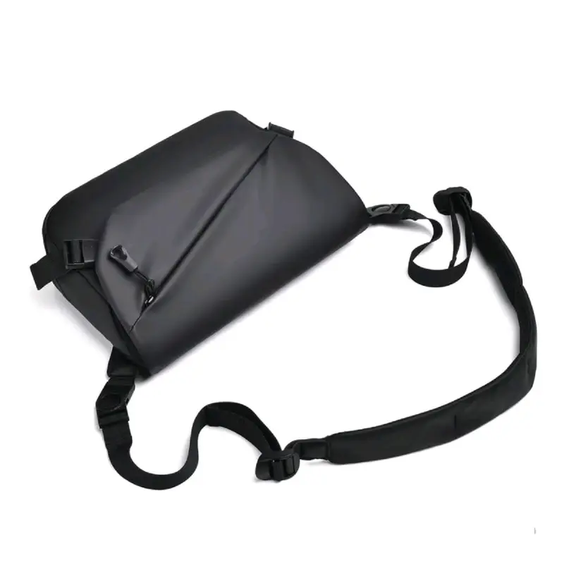 tas selempang pria hanbag slingbag clutchbag waterproof multifungsi tas kantor Cowok Hitam 2