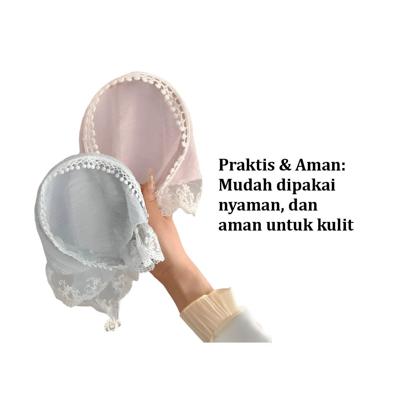 [COD] GD C1253 Bando Renda Wanita Korea Bandana Kain Piknik Scarf