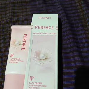 「BPOM」PERFACE TONE UP CREAM [LAZY CREAM BRIGHTENING & WHITENING MOISTURIZING] [Radiance & Care For Skin] Moisturizer Pelembab Wajah Perawatan Mencerahkan