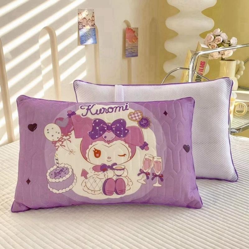 Gối điều hòa Mẹ Chũn Shop cho bé trai và bé gái từ 2 tuổi trở lên ruột bông tinh khiết kháng khuẩn kích thươc 25 x 45 cm