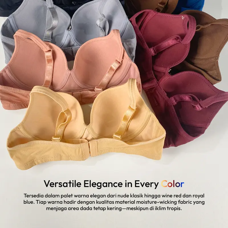 Elena wired Bra kawat Pakaian Dalam Wanita Busa Tipis 34B - 40B E 24408 7