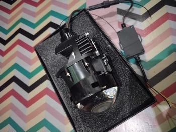 Product Review of IBRIGHT ZE 70 - Projector Biled 2.5inc Blue Lens ibright ze 70 High Low Putih plus kipas pendingin from D**w 1