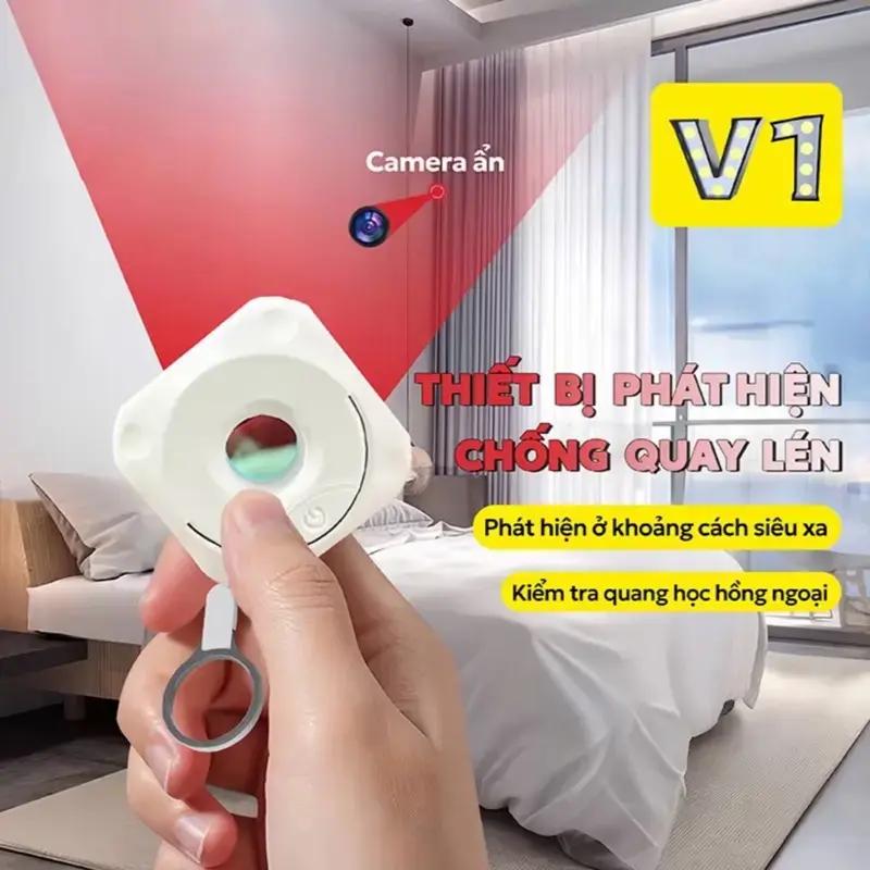 KY V1 Máy Dò Ống Kính Ngầm, Phát Hiện Camera Quay Lén - Chống Gian Điệp Hồng…