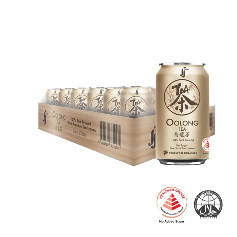 JJ Oolong Tea No Added Sugar 24 X 300ml - TikTok Shop Singapore