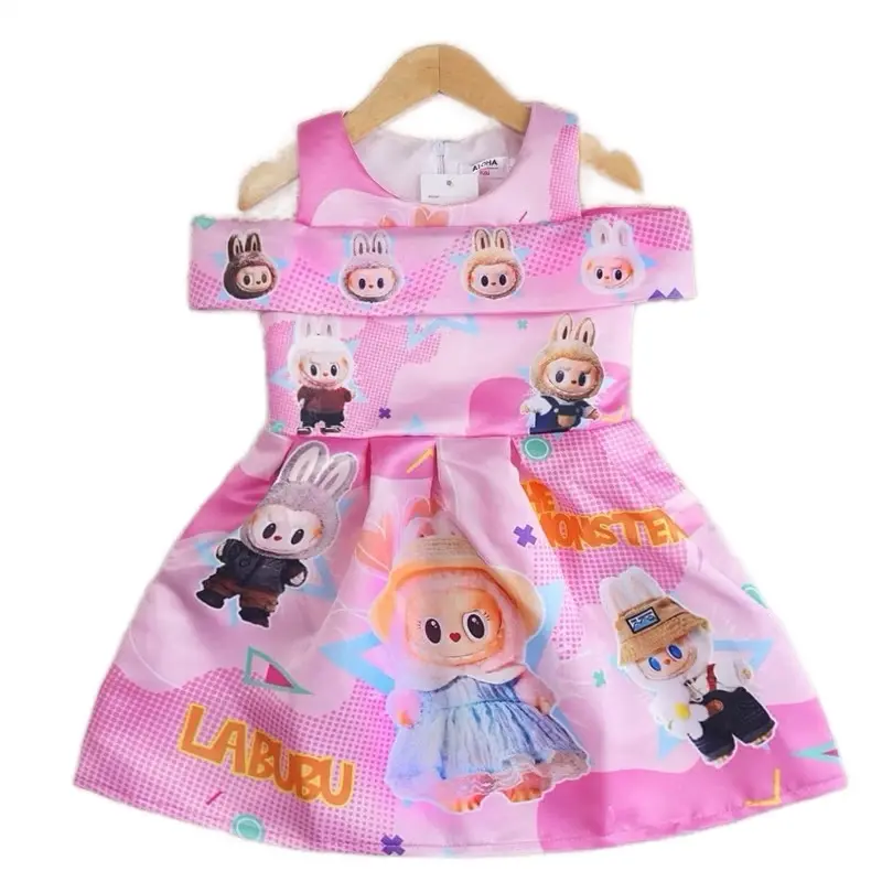 DRESS LABUBU ANAK ALOHA PREMIUM