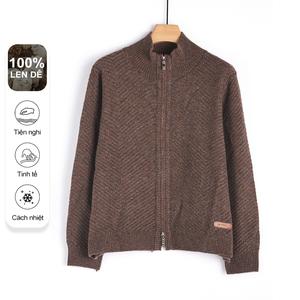 Áo Khoác Nữ Cổ Cao MuMeng [Dòng Len], Áo Dệt Kim Mềm Ấm Cho Mùa Đông, Áo Len Giữ Nhiệt 100% Cashmere Sweater3961