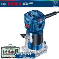 Gambar Bosch Trimmer Listrik dengan Mata Router Set 6pcs 550Watt GKF 550 dari Bosch Tools Authorized MGK Kota Administrasi Jakarta Barat 1 Tokopedia