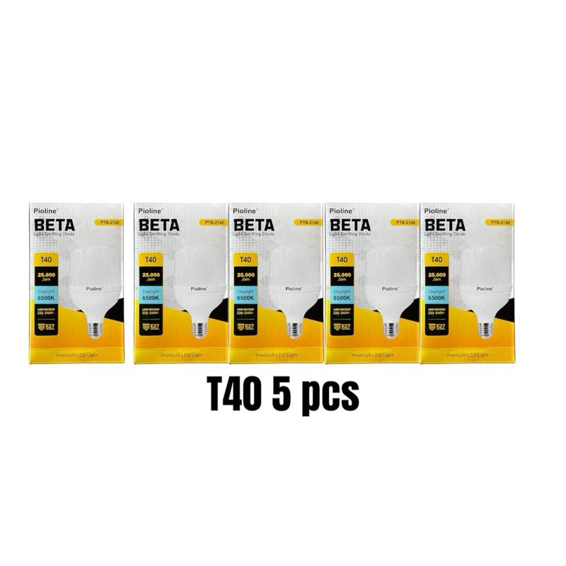 Paket Usaha isi 5 pcs Lampu LED Tabung Putih Pioline Beta Murah Awet 6