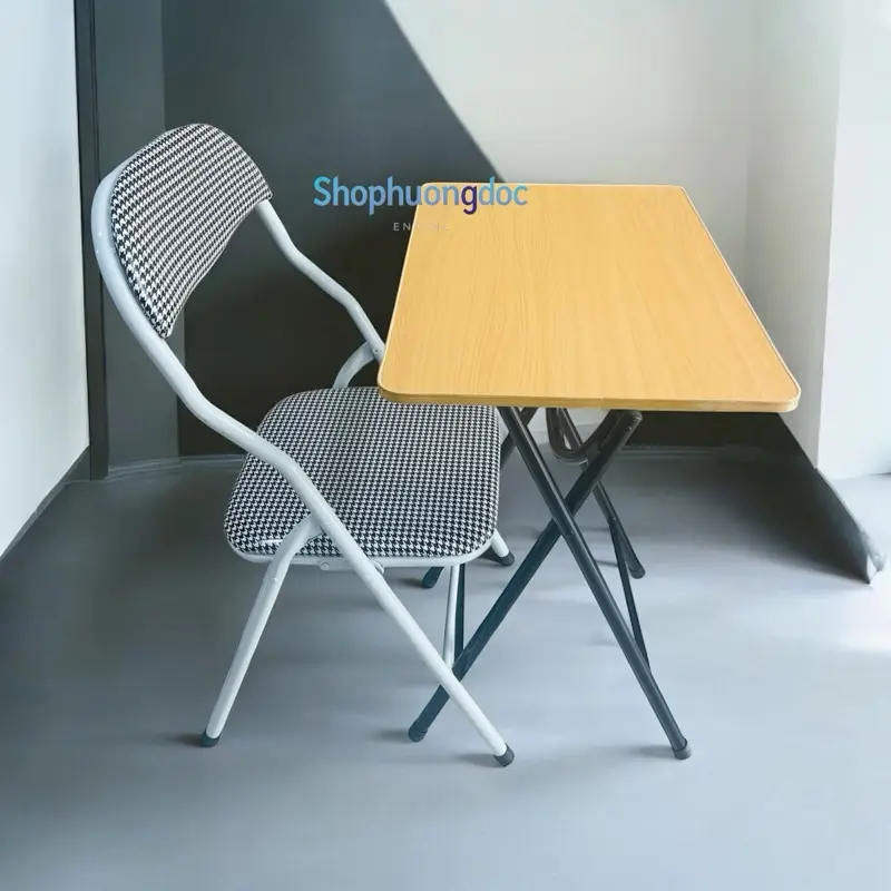 Bộ bàn ghế siêu đẹp kích thước 40/60 cao 73cm 6
