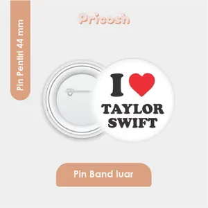 PIN PENITI BADGES BAND VOL 2 44 MM | SZA | TAYLOR SWIFT | MF DOOM | WAVE TO EARTH