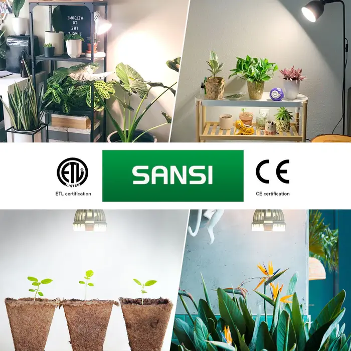 Sansi E27 36W 4000K 60⁰ BR 30 LED Grow Light Full Spectrum - Lampu Pertumbuhan Tanaman 7